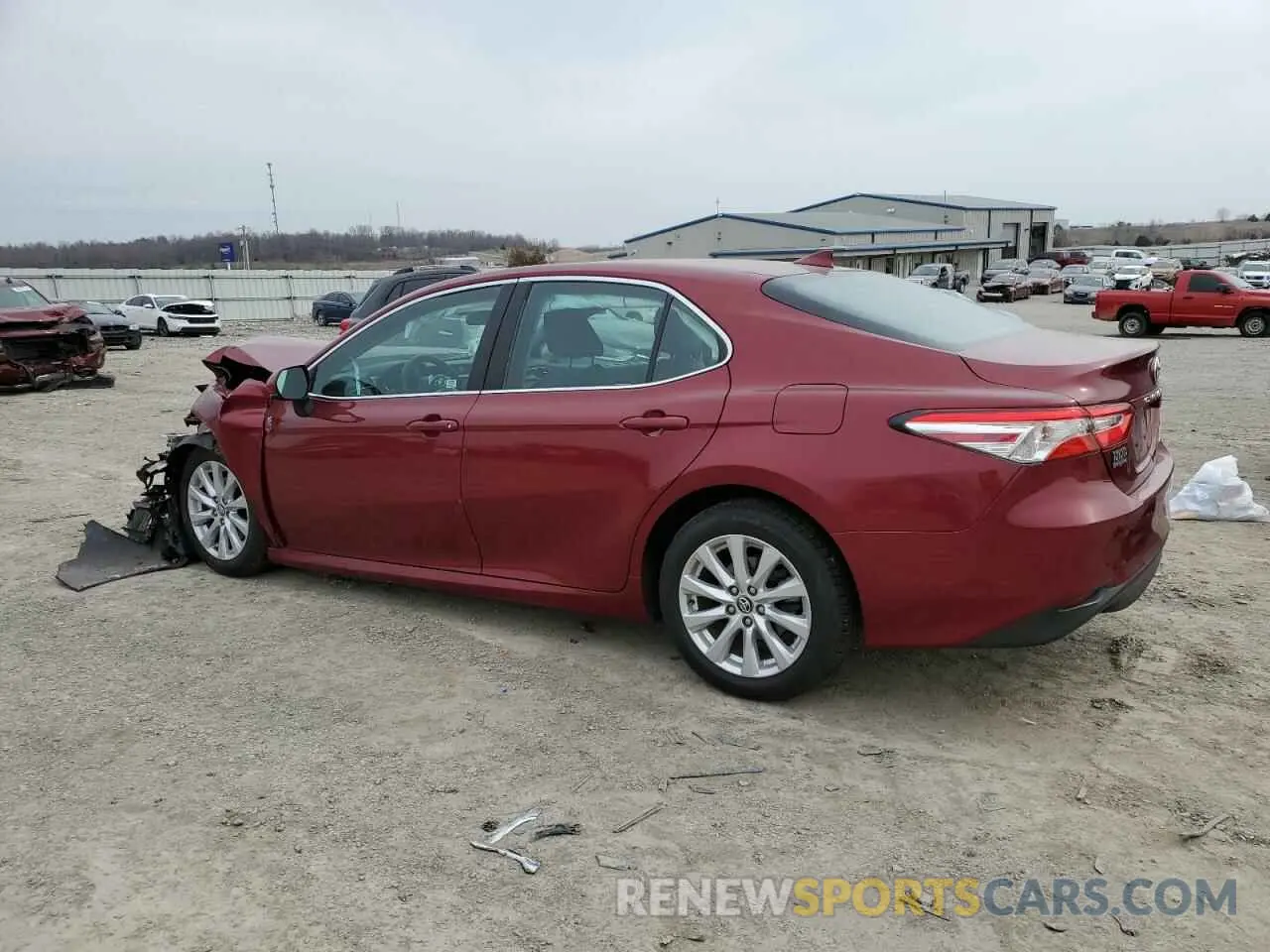 2 Photograph of a damaged car 4T1B11HK1KU819382 TOYOTA CAMRY 2019