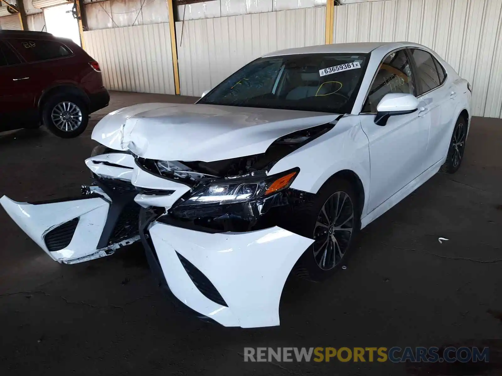 2 Photograph of a damaged car 4T1B11HK1KU822315 TOYOTA CAMRY 2019