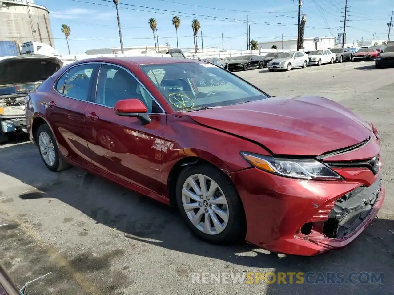 4 Photograph of a damaged car 4T1B11HK1KU823030 TOYOTA CAMRY 2019