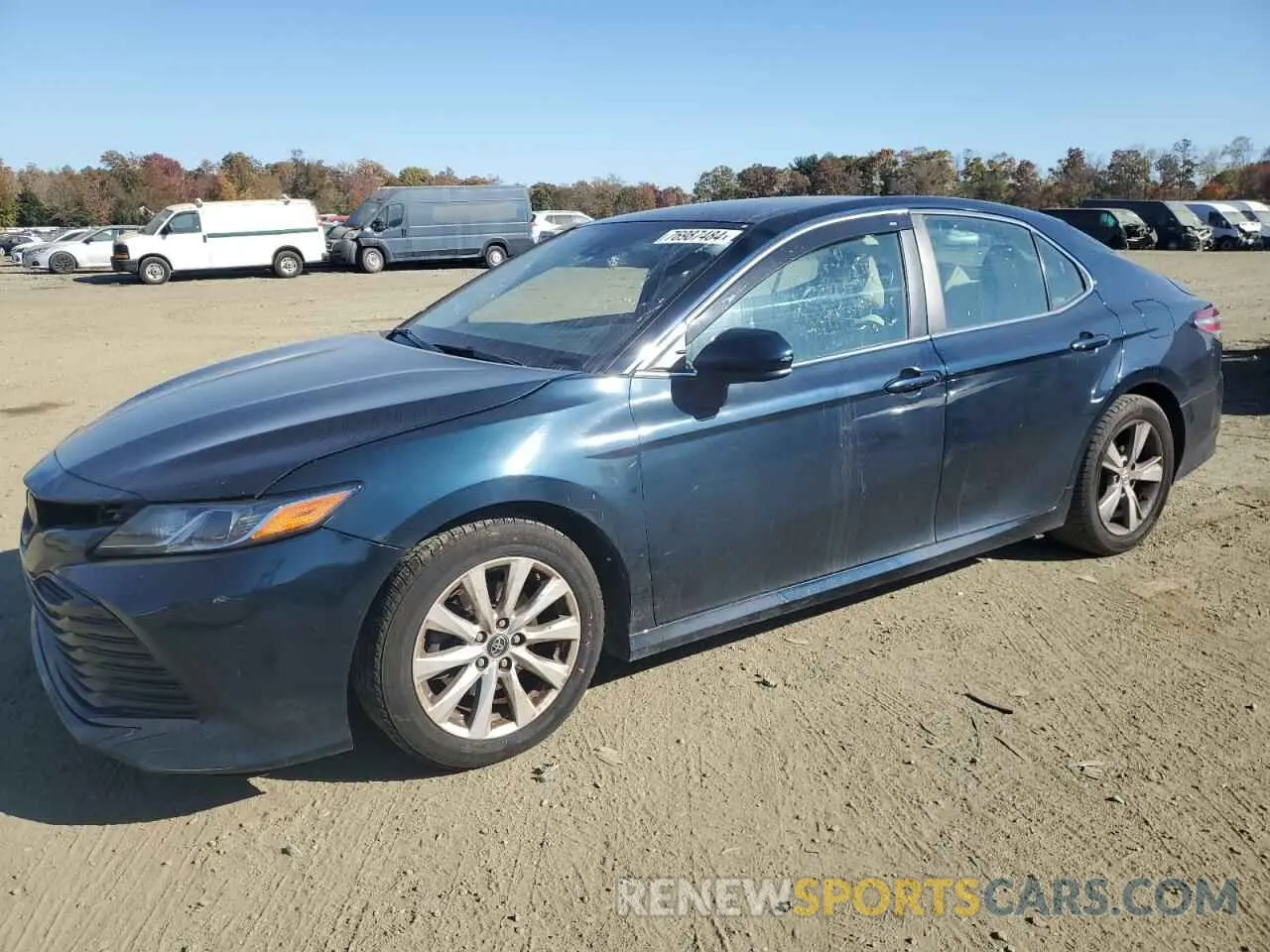 1 Photograph of a damaged car 4T1B11HK1KU834173 TOYOTA CAMRY 2019