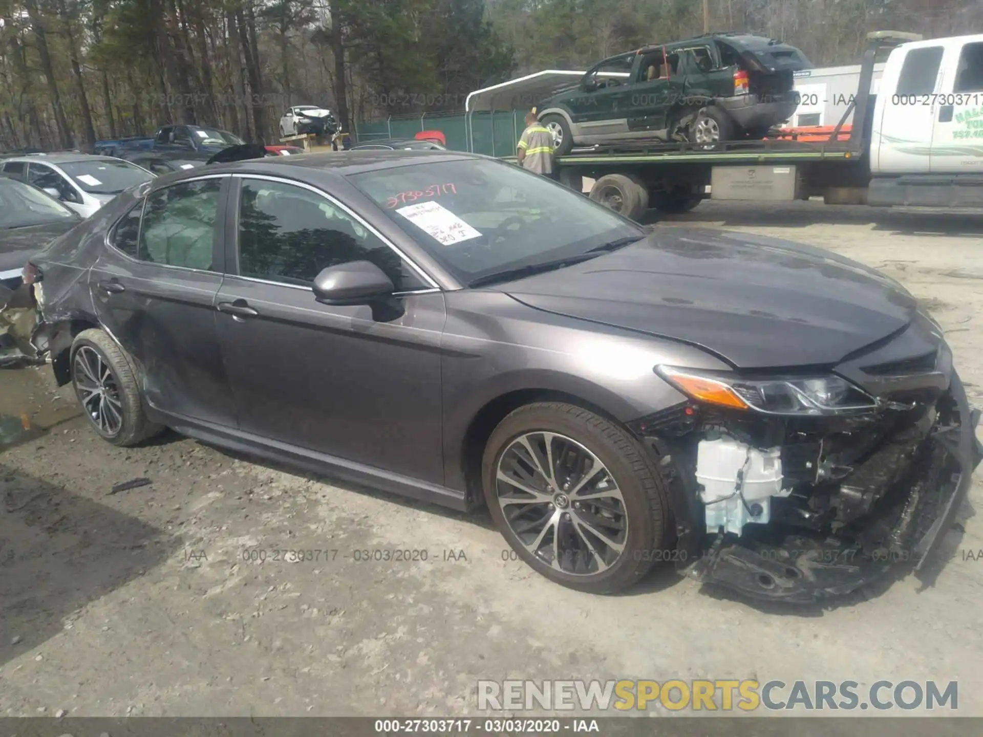 1 Photograph of a damaged car 4T1B11HK1KU839485 TOYOTA CAMRY 2019