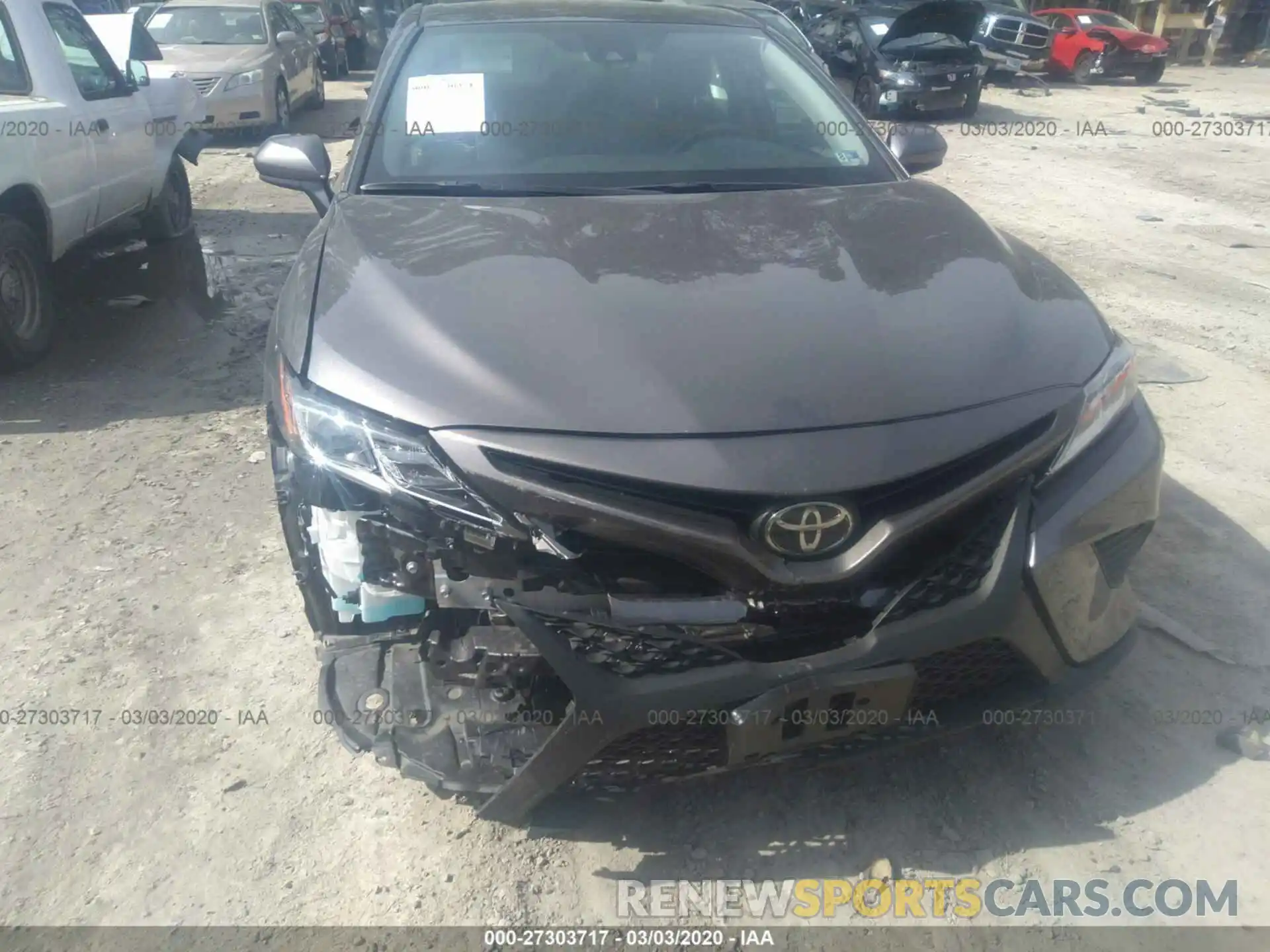 6 Photograph of a damaged car 4T1B11HK1KU839485 TOYOTA CAMRY 2019