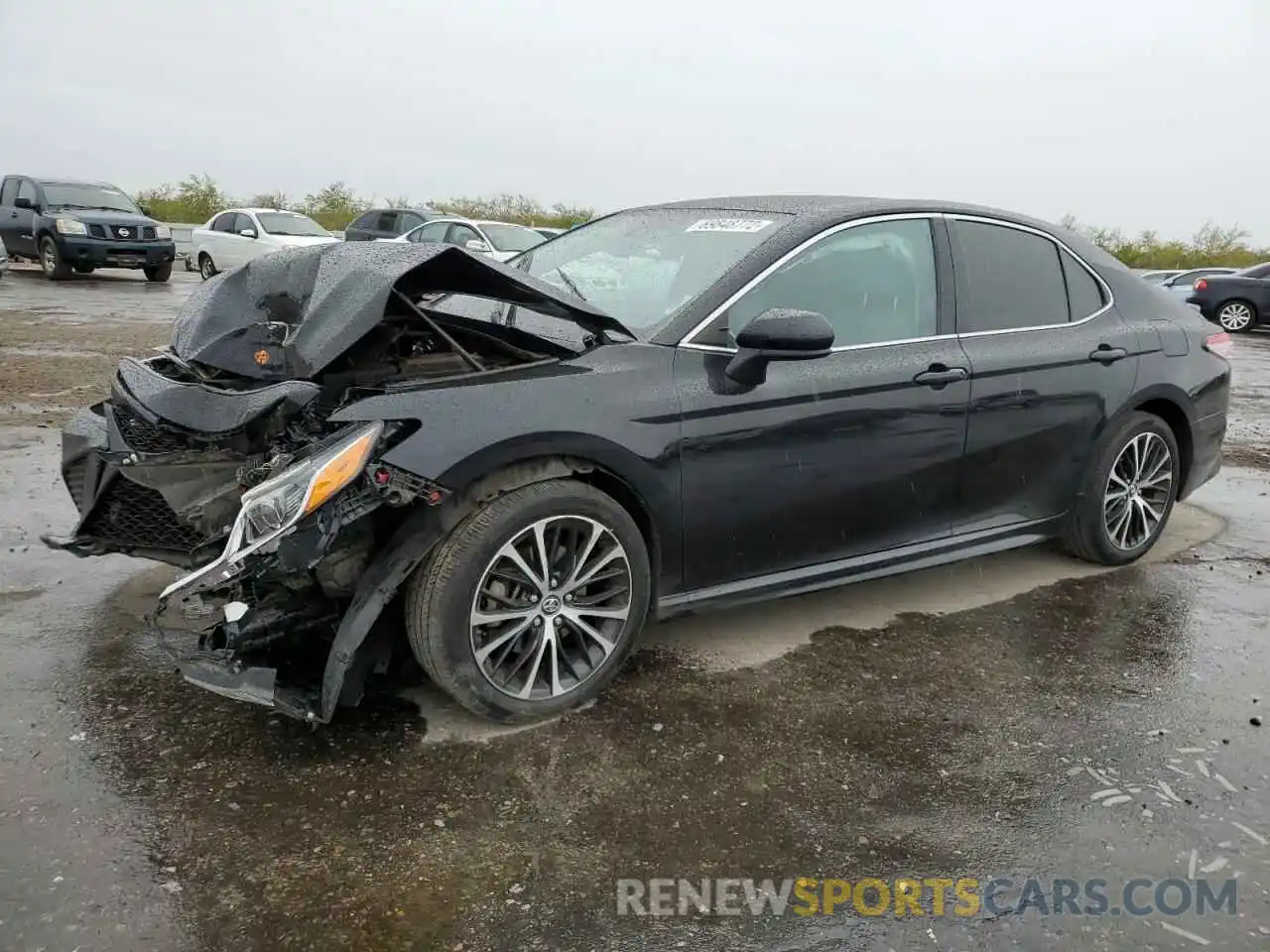 1 Photograph of a damaged car 4T1B11HK1KU842483 TOYOTA CAMRY 2019