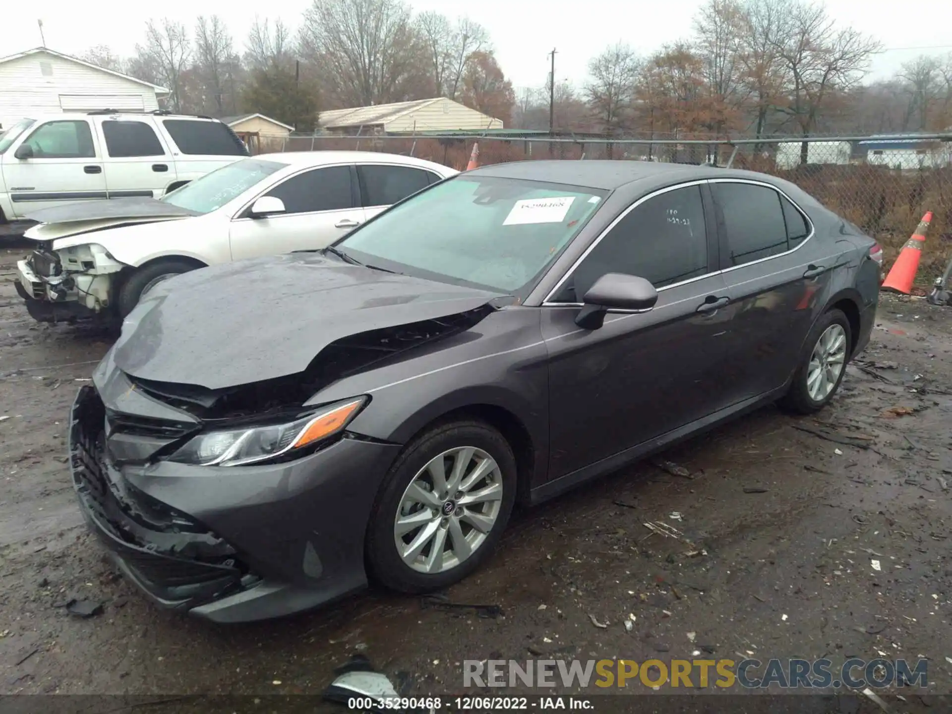 2 Photograph of a damaged car 4T1B11HK1KU842533 TOYOTA CAMRY 2019