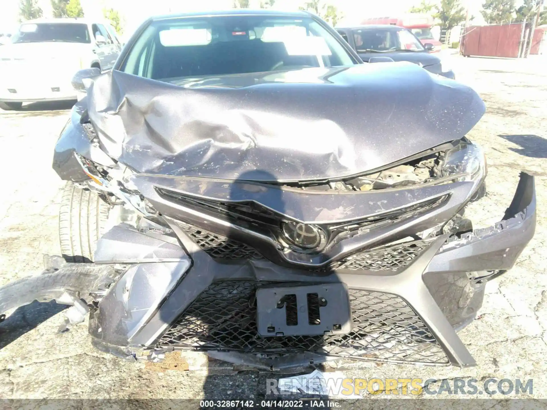 6 Photograph of a damaged car 4T1B11HK1KU845965 TOYOTA CAMRY 2019