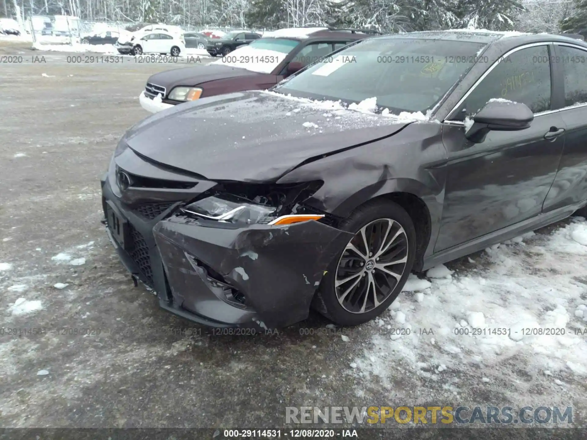 6 Photograph of a damaged car 4T1B11HK1KU849644 TOYOTA CAMRY 2019