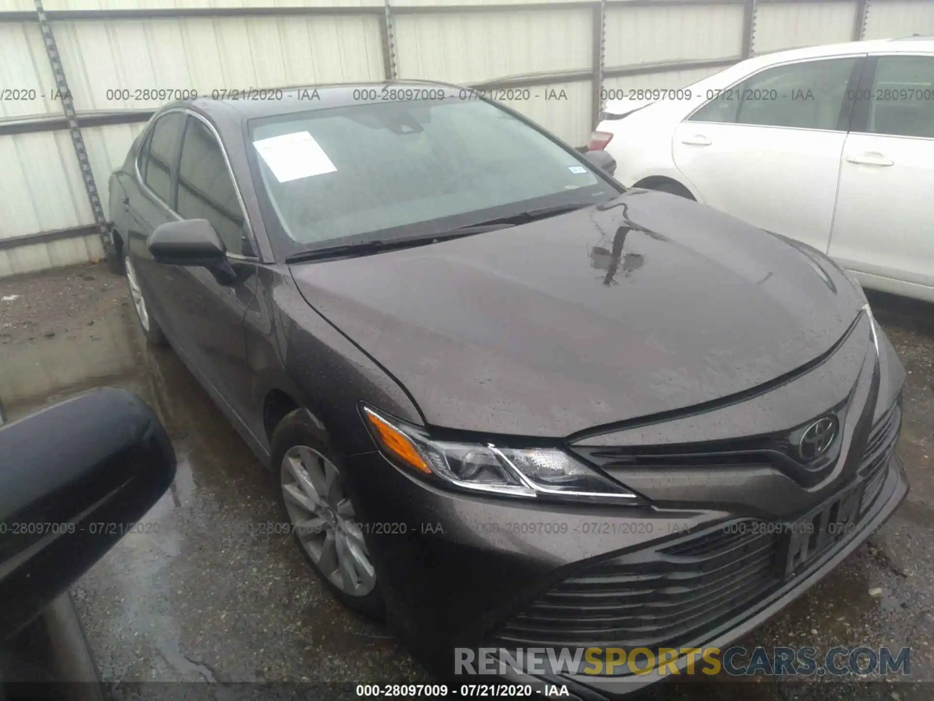 1 Photograph of a damaged car 4T1B11HK1KU850504 TOYOTA CAMRY 2019