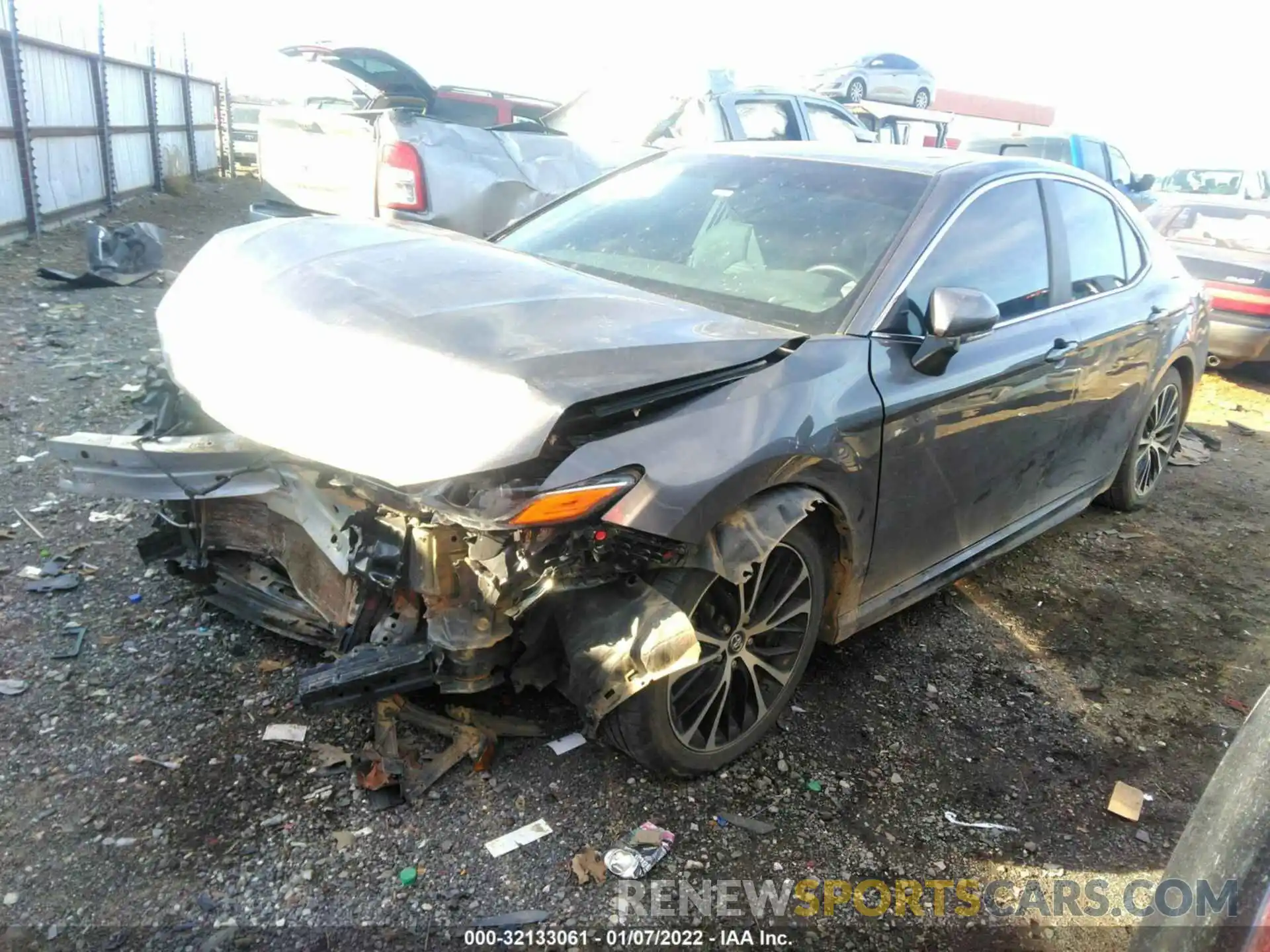 2 Photograph of a damaged car 4T1B11HK1KU853127 TOYOTA CAMRY 2019