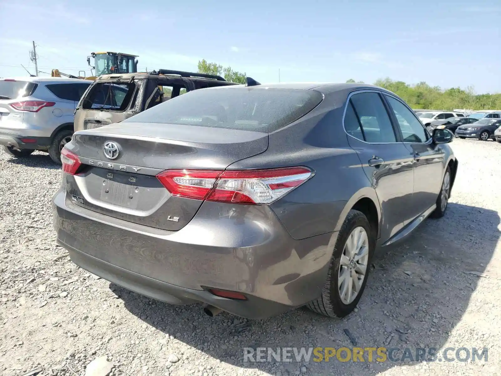 4 Photograph of a damaged car 4T1B11HK1KU853550 TOYOTA CAMRY 2019