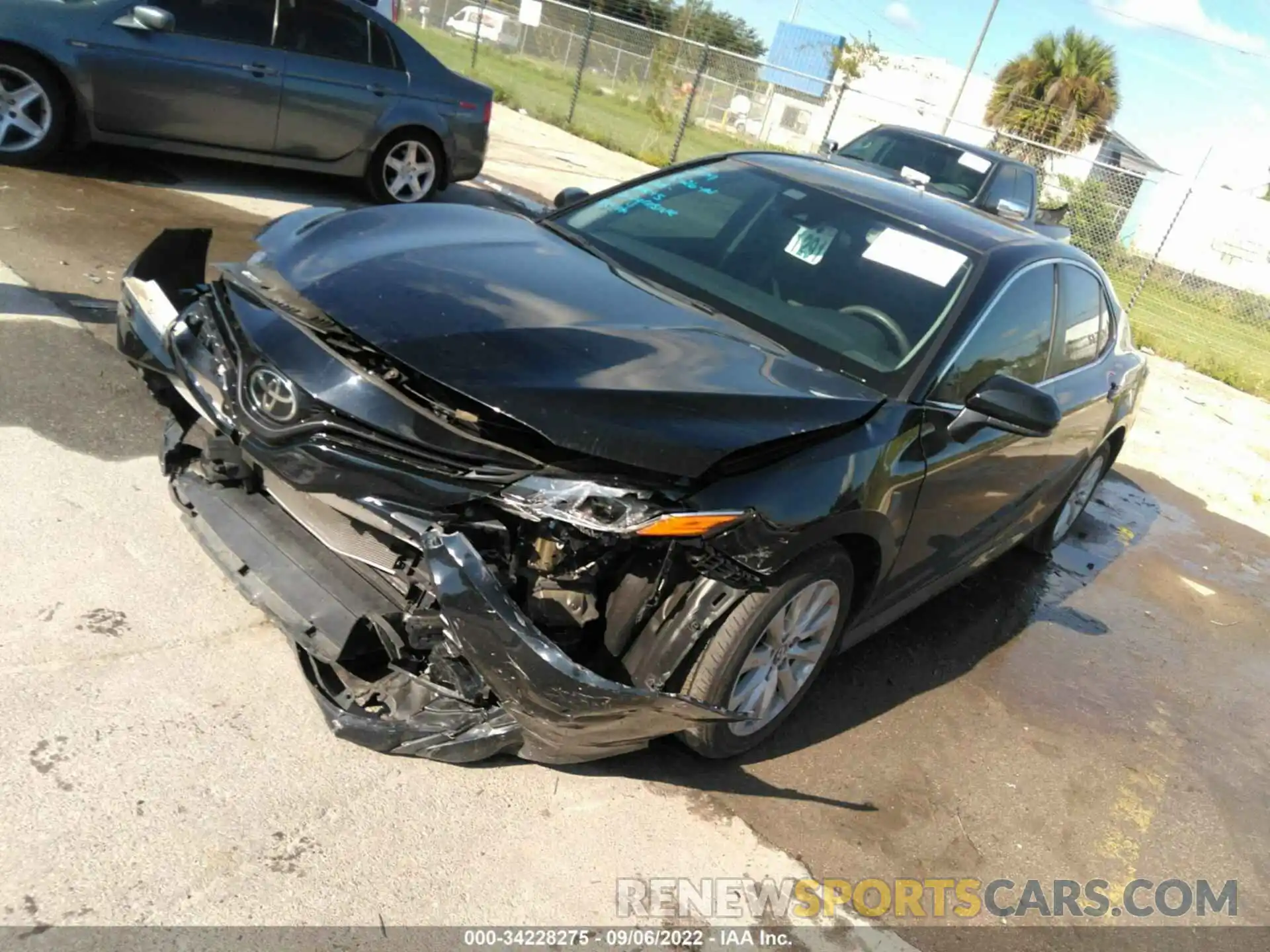 2 Photograph of a damaged car 4T1B11HK1KU856786 TOYOTA CAMRY 2019