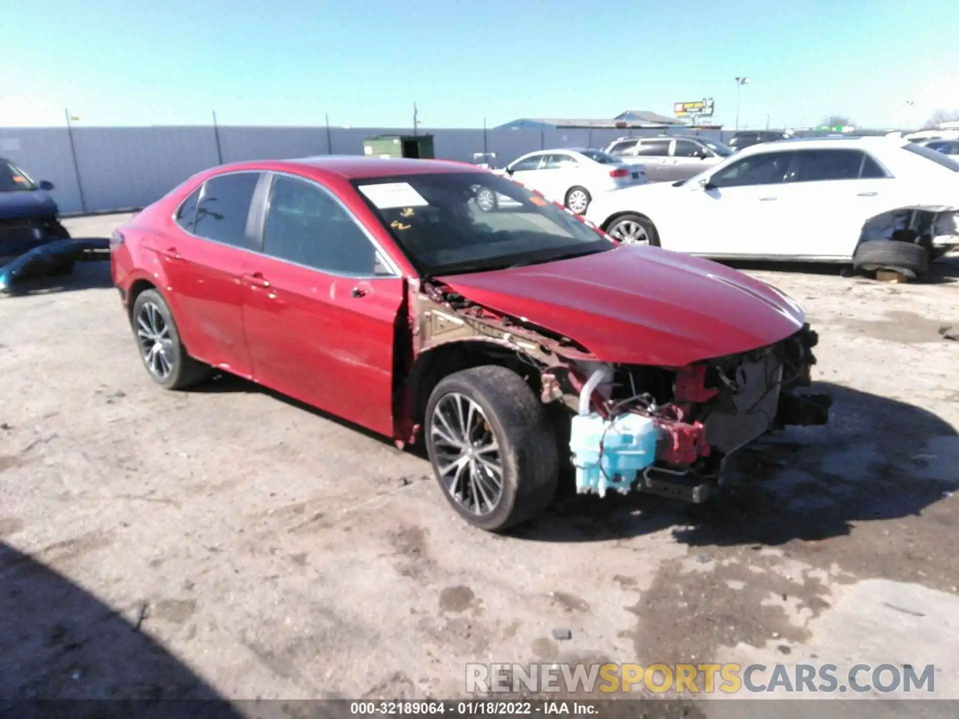 1 Photograph of a damaged car 4T1B11HK2KU165475 TOYOTA CAMRY 2019