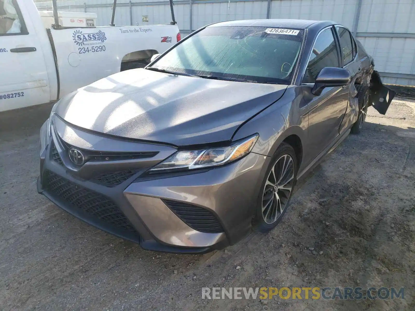 2 Photograph of a damaged car 4T1B11HK2KU169705 TOYOTA CAMRY 2019