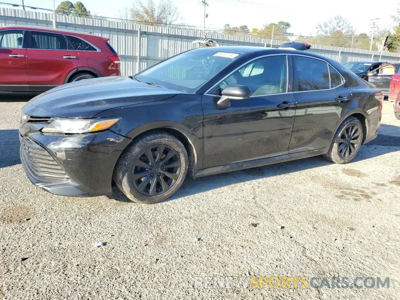 1 Photograph of a damaged car 4T1B11HK2KU170563 TOYOTA CAMRY 2019