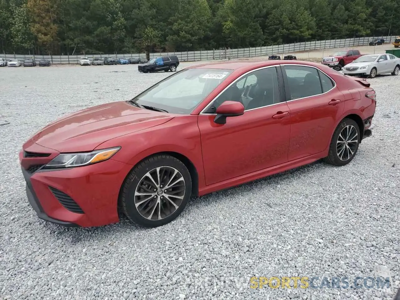 1 Photograph of a damaged car 4T1B11HK2KU171583 TOYOTA CAMRY 2019