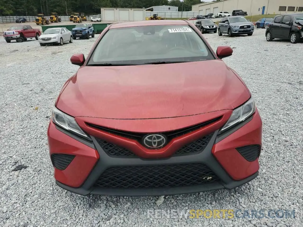 5 Photograph of a damaged car 4T1B11HK2KU171583 TOYOTA CAMRY 2019
