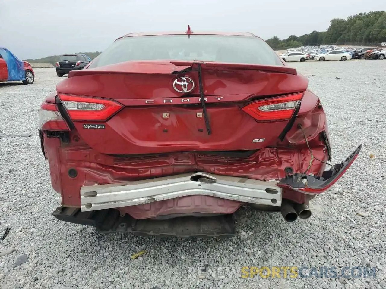6 Photograph of a damaged car 4T1B11HK2KU171583 TOYOTA CAMRY 2019