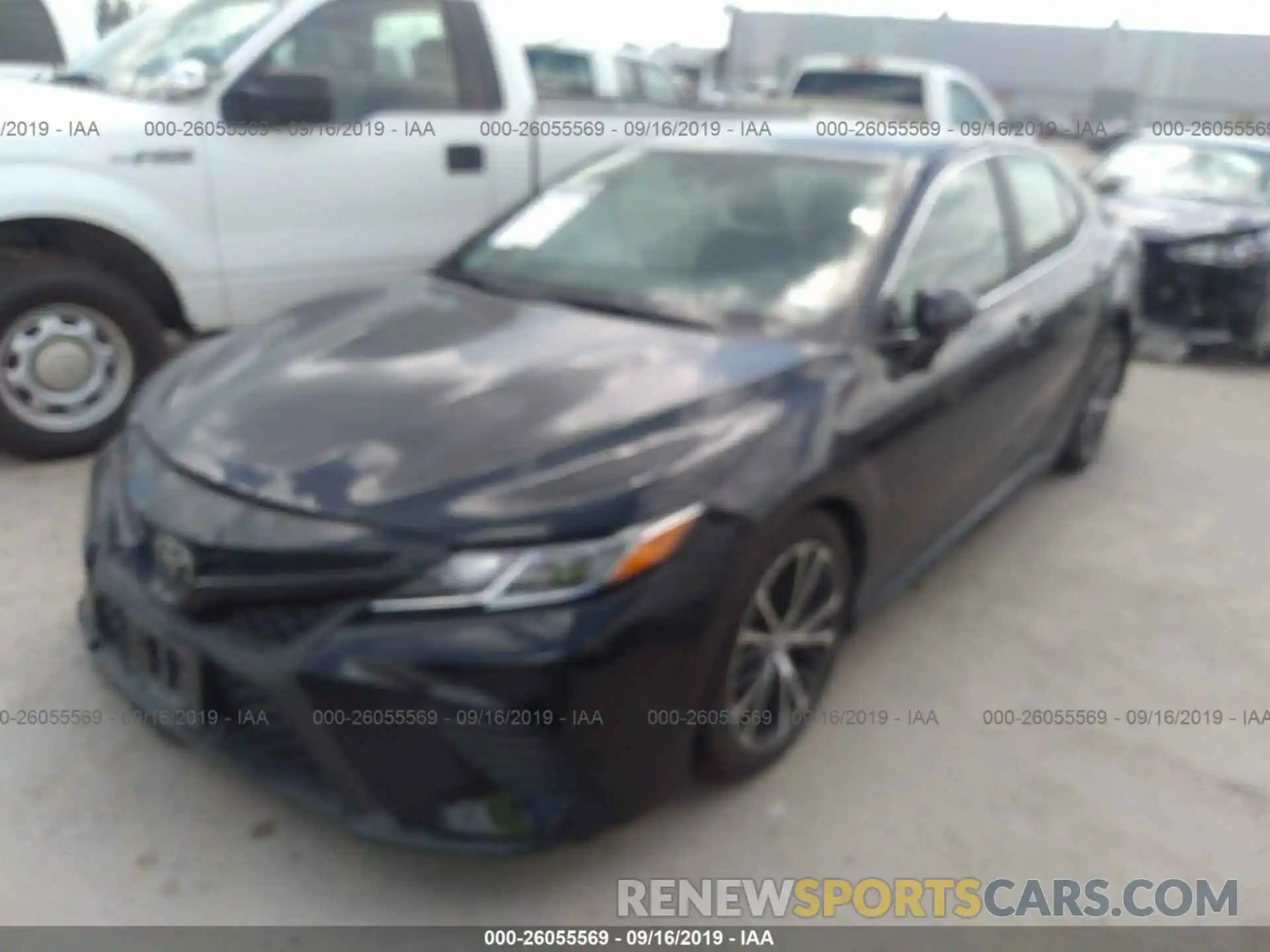 2 Photograph of a damaged car 4T1B11HK2KU173222 TOYOTA CAMRY 2019