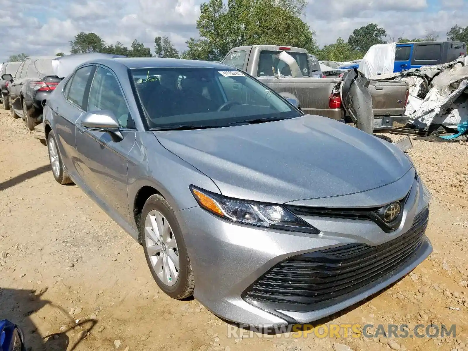 1 Photograph of a damaged car 4T1B11HK2KU173771 TOYOTA CAMRY 2019