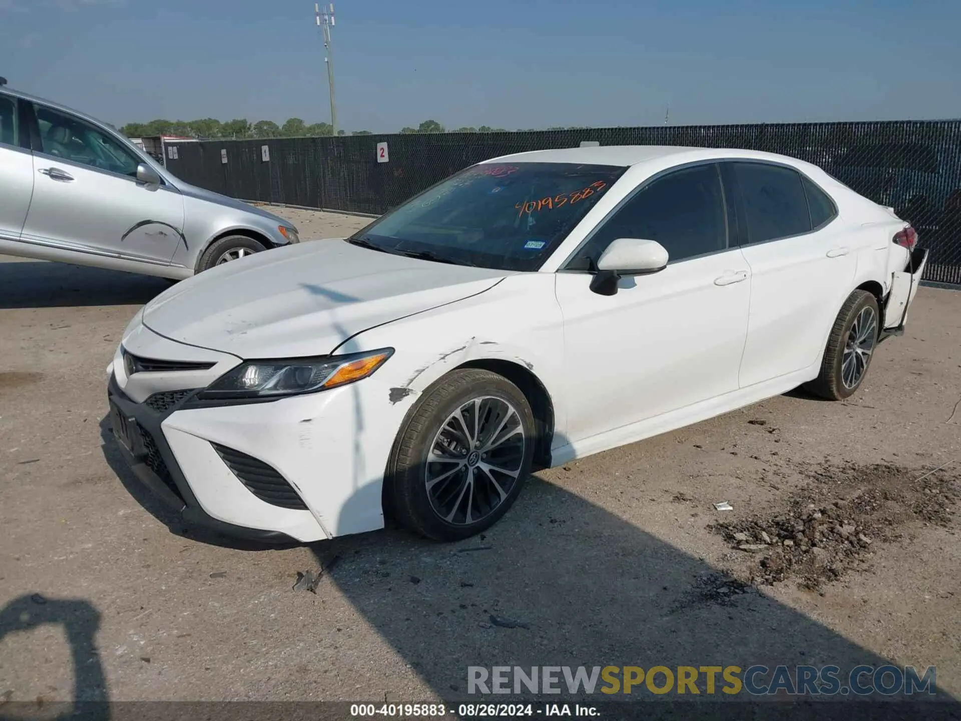 2 Photograph of a damaged car 4T1B11HK2KU176251 TOYOTA CAMRY 2019