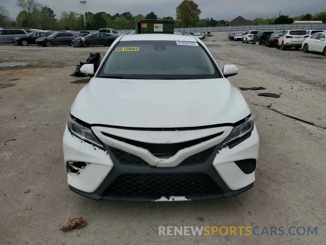 5 Photograph of a damaged car 4T1B11HK2KU176301 TOYOTA CAMRY 2019