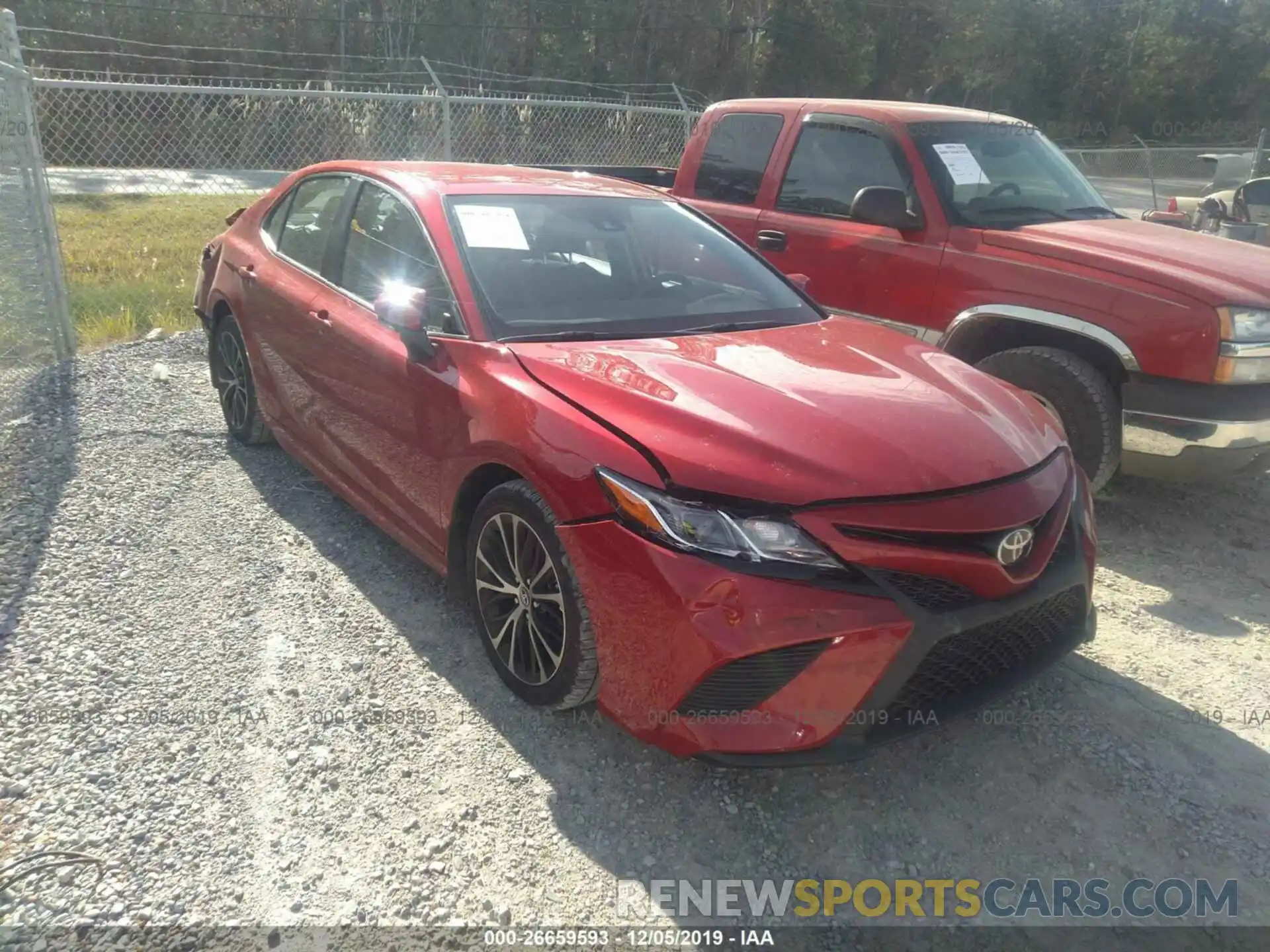 1 Photograph of a damaged car 4T1B11HK2KU176377 TOYOTA CAMRY 2019