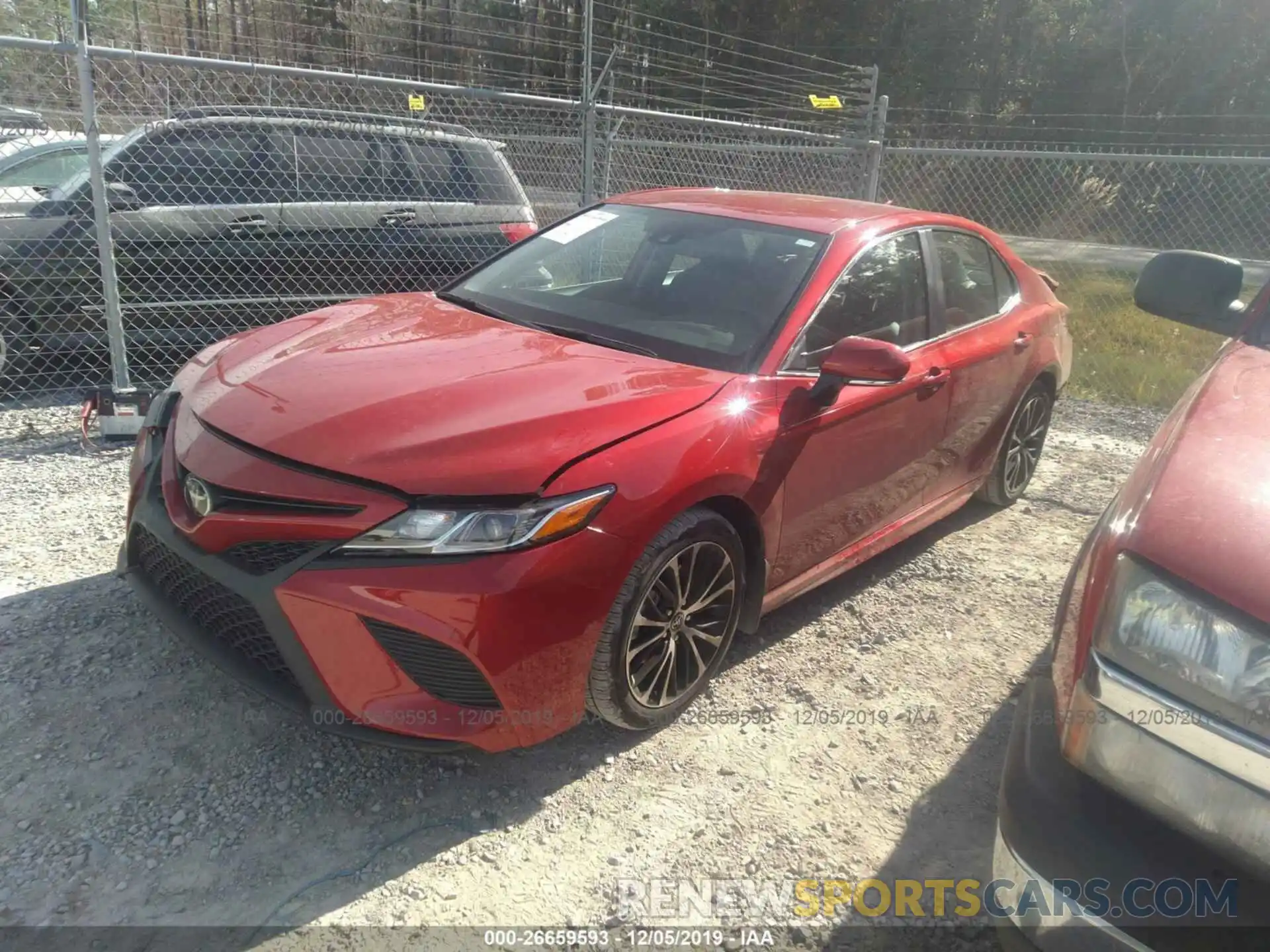 2 Photograph of a damaged car 4T1B11HK2KU176377 TOYOTA CAMRY 2019