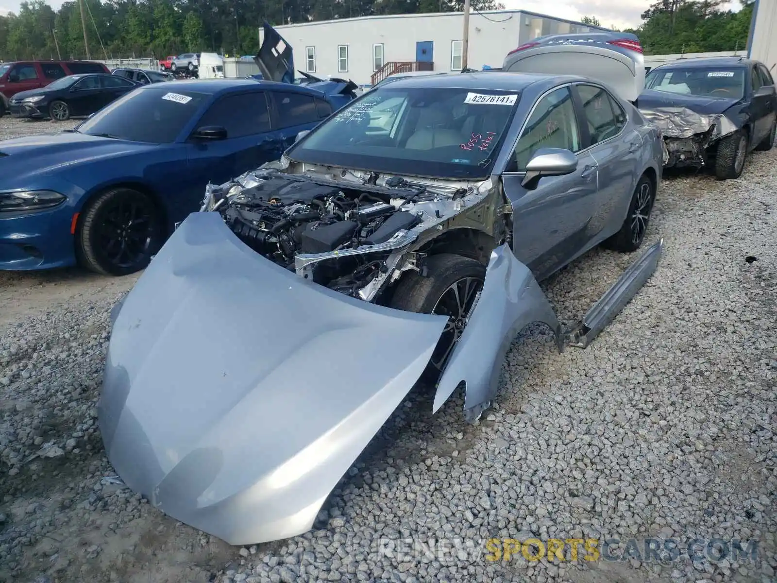 2 Photograph of a damaged car 4T1B11HK2KU177920 TOYOTA CAMRY 2019