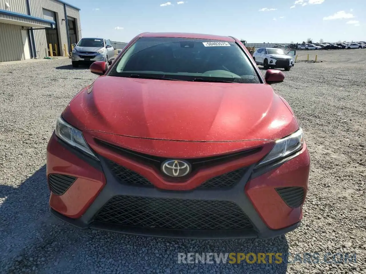 5 Photograph of a damaged car 4T1B11HK2KU178856 TOYOTA CAMRY 2019