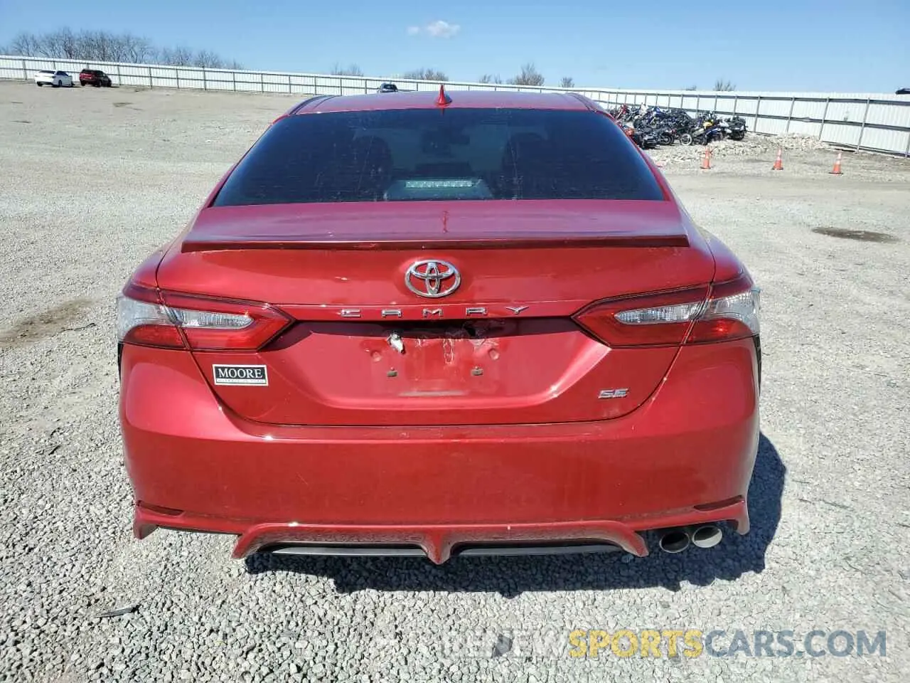 6 Photograph of a damaged car 4T1B11HK2KU178856 TOYOTA CAMRY 2019