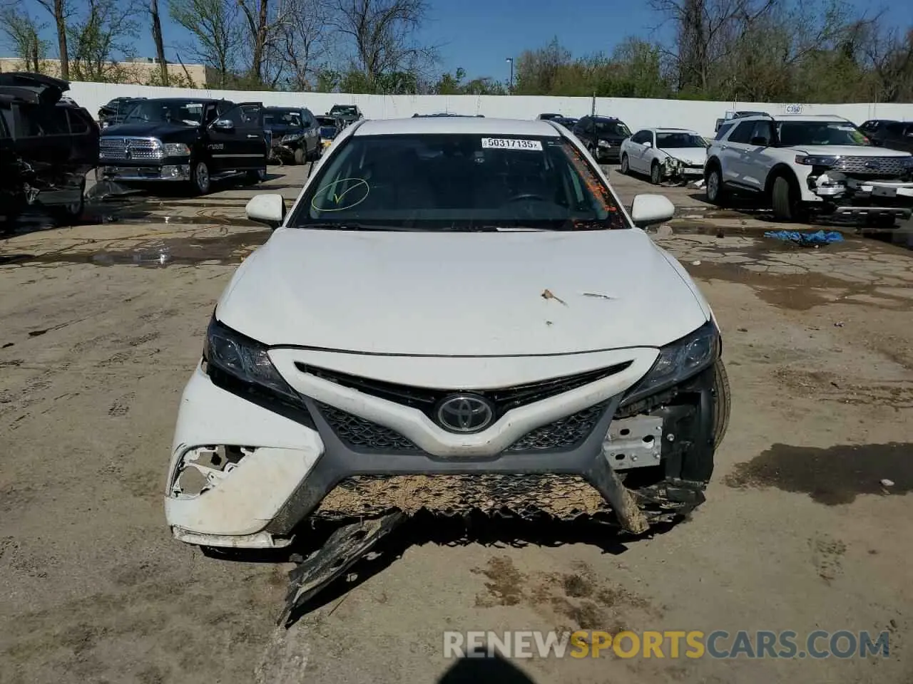 5 Photograph of a damaged car 4T1B11HK2KU180168 TOYOTA CAMRY 2019