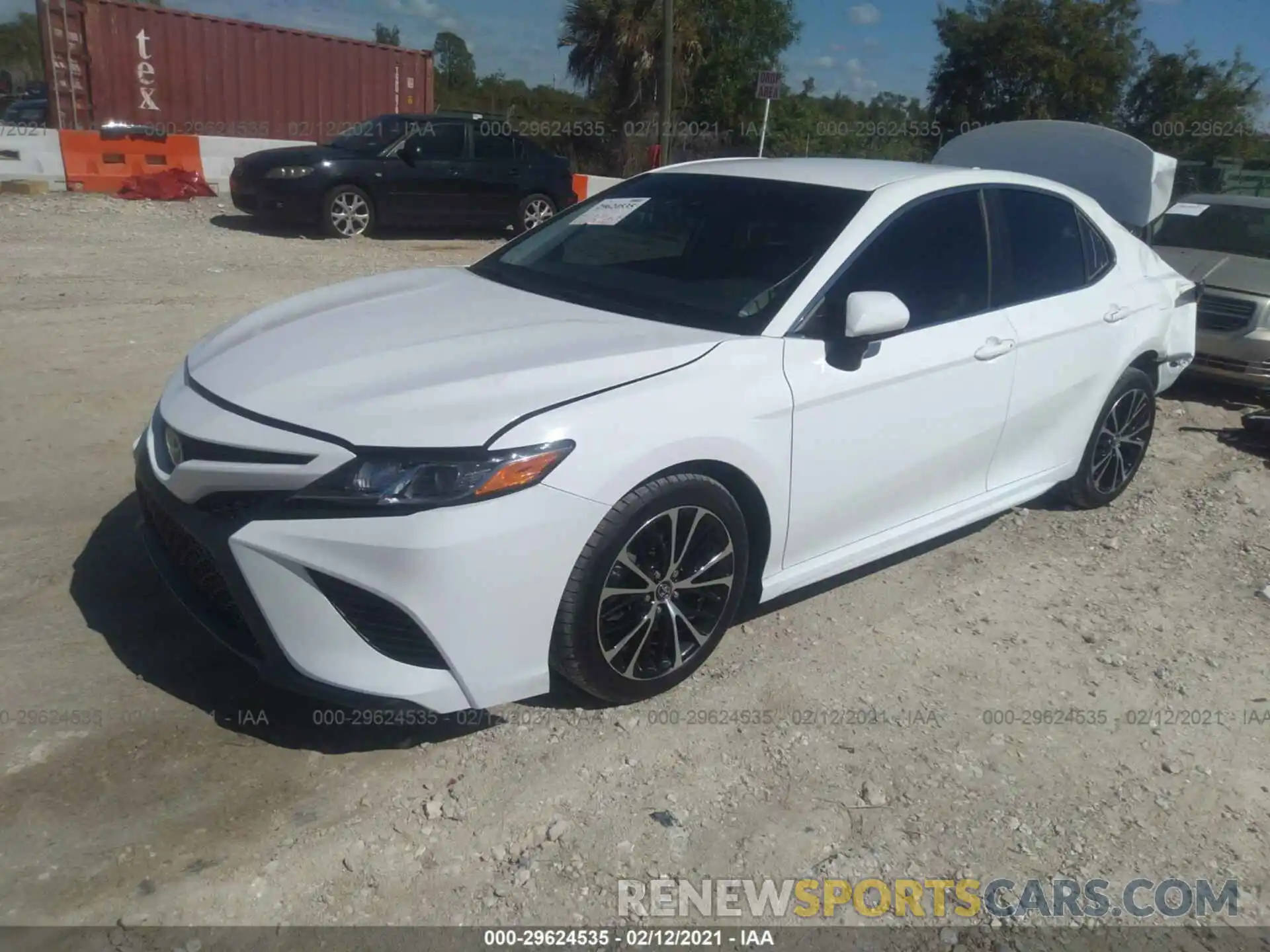 2 Photograph of a damaged car 4T1B11HK2KU182602 TOYOTA CAMRY 2019