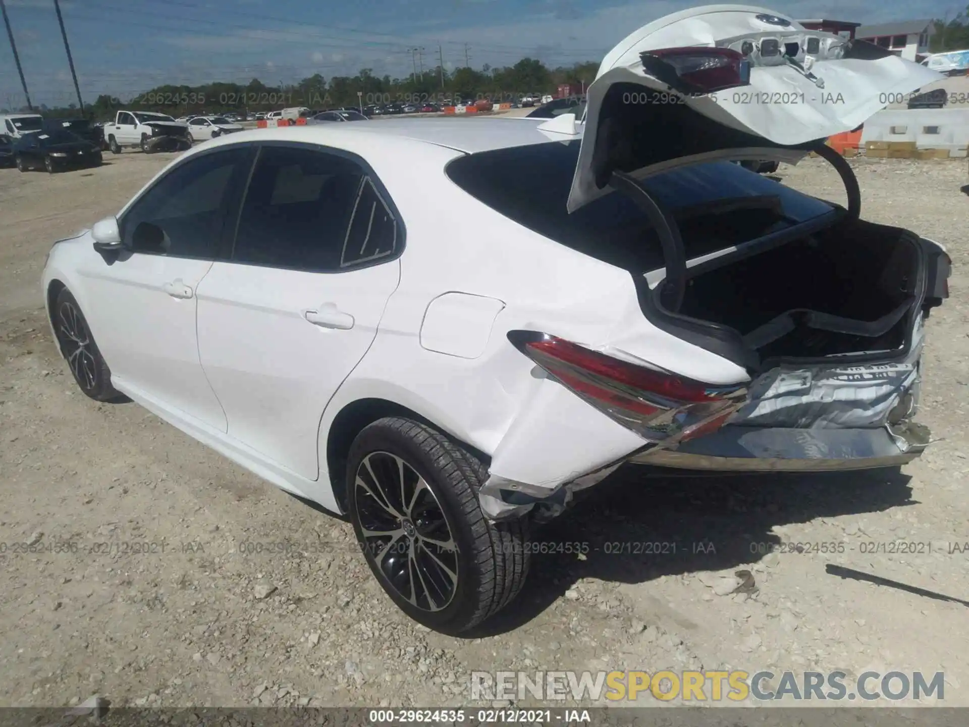 3 Photograph of a damaged car 4T1B11HK2KU182602 TOYOTA CAMRY 2019