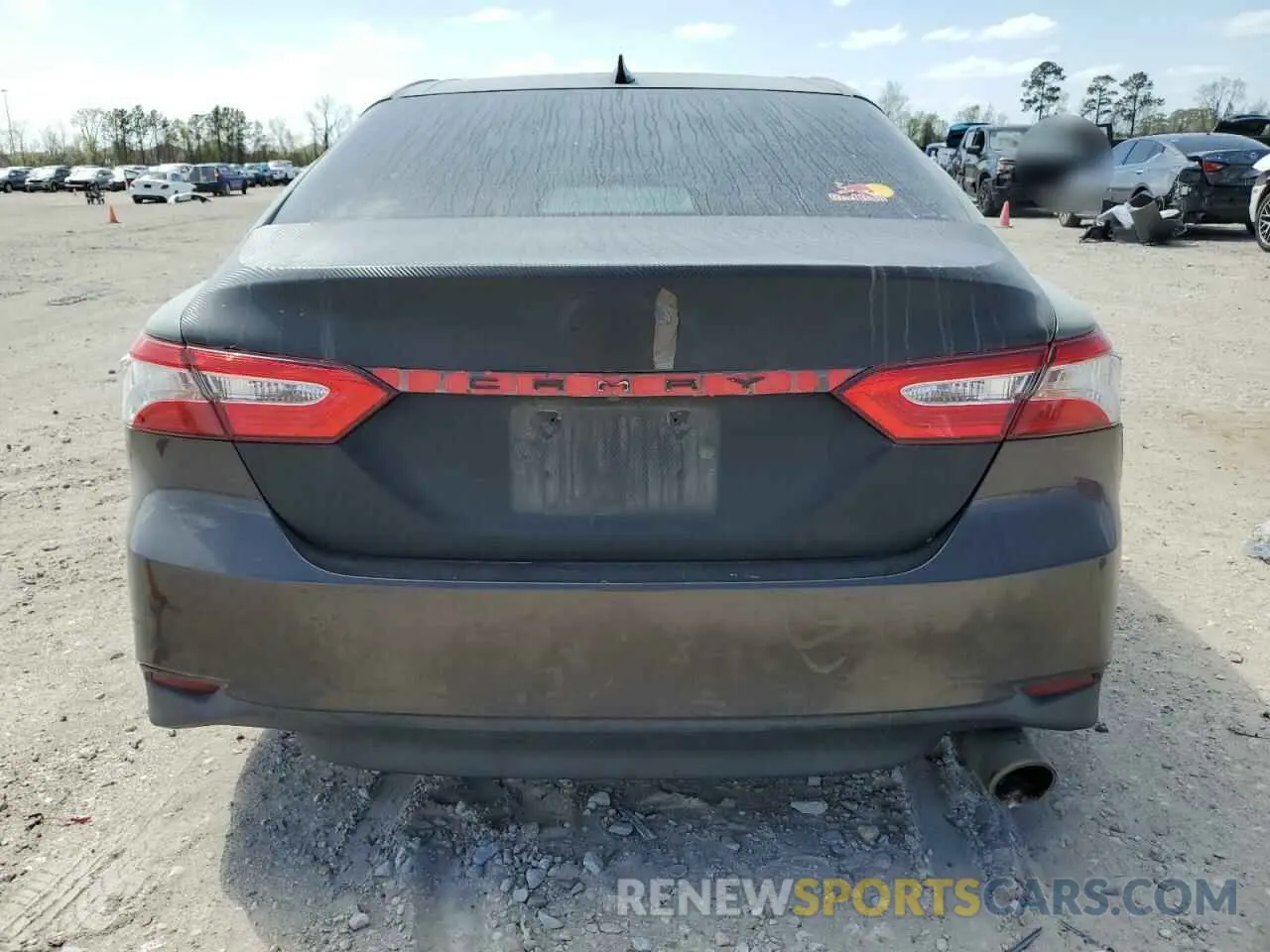 6 Photograph of a damaged car 4T1B11HK2KU183832 TOYOTA CAMRY 2019