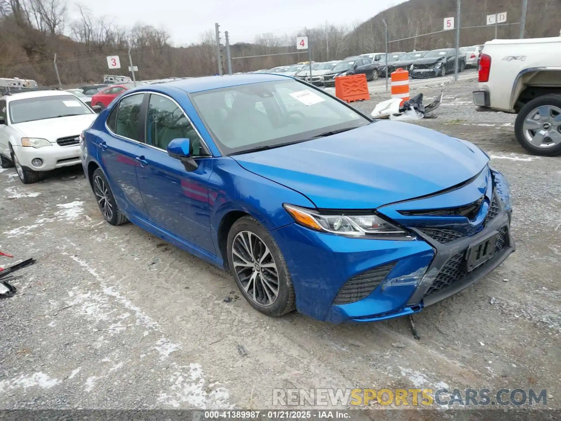 1 Photograph of a damaged car 4T1B11HK2KU186780 TOYOTA CAMRY 2019