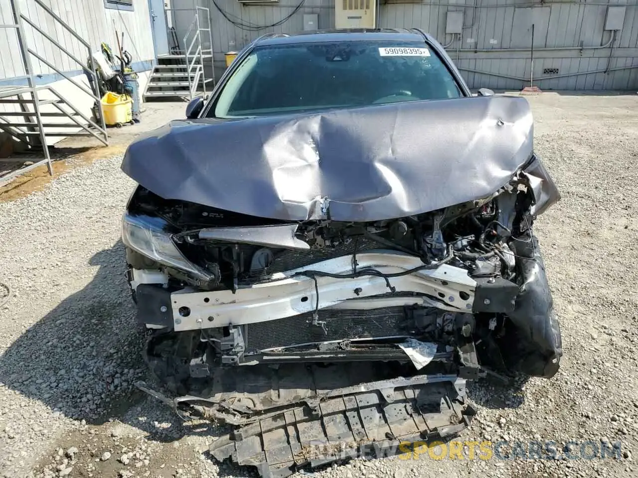 5 Photograph of a damaged car 4T1B11HK2KU187413 TOYOTA CAMRY 2019