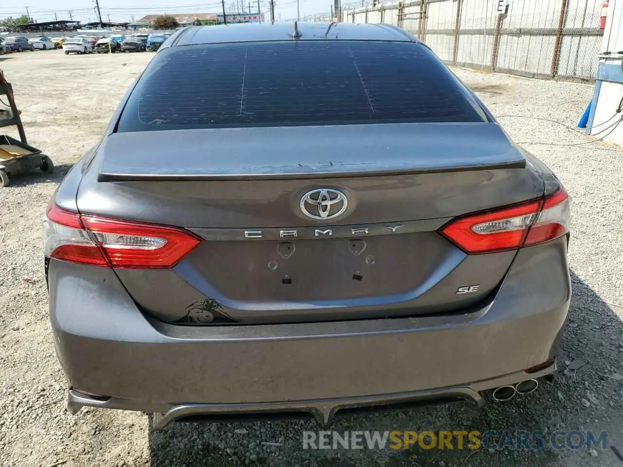6 Photograph of a damaged car 4T1B11HK2KU187413 TOYOTA CAMRY 2019