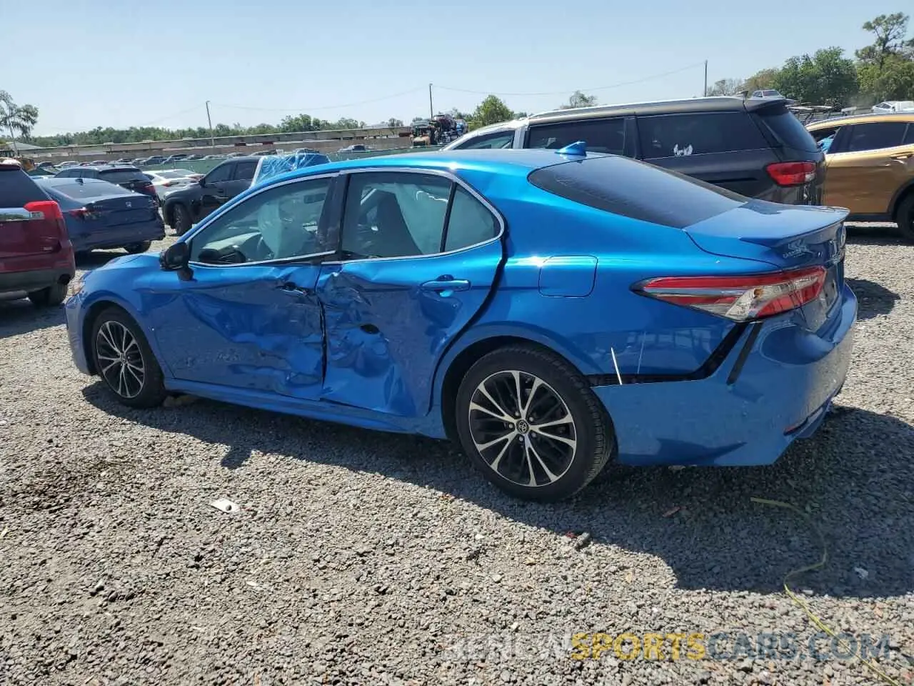 2 Photograph of a damaged car 4T1B11HK2KU188576 TOYOTA CAMRY 2019