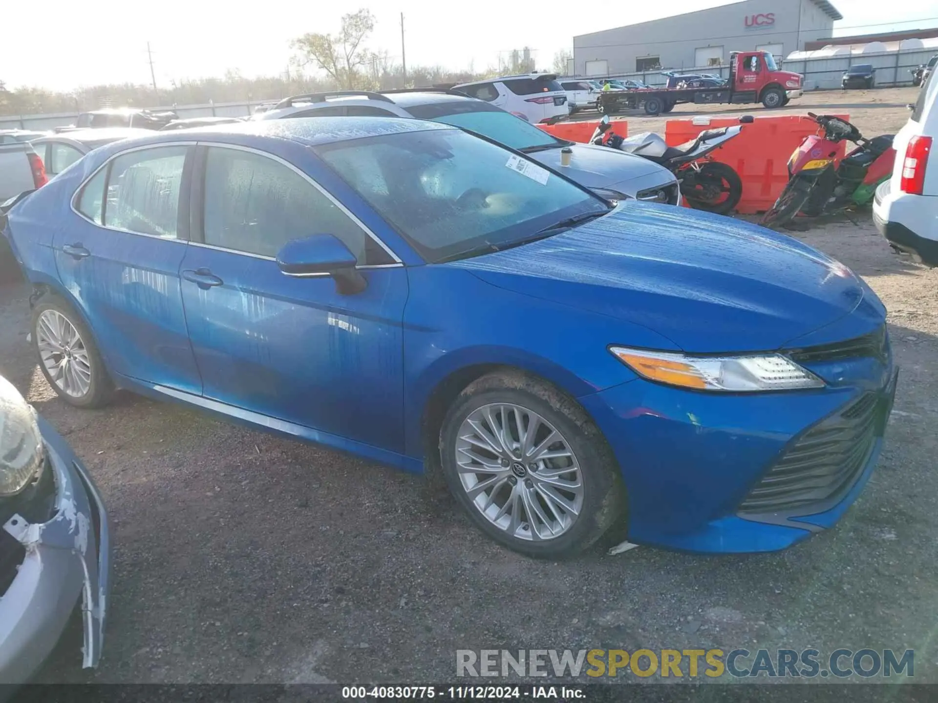 1 Photograph of a damaged car 4T1B11HK2KU188710 TOYOTA CAMRY 2019