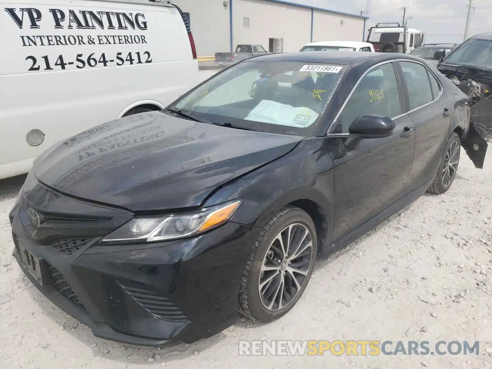 2 Photograph of a damaged car 4T1B11HK2KU191221 TOYOTA CAMRY 2019