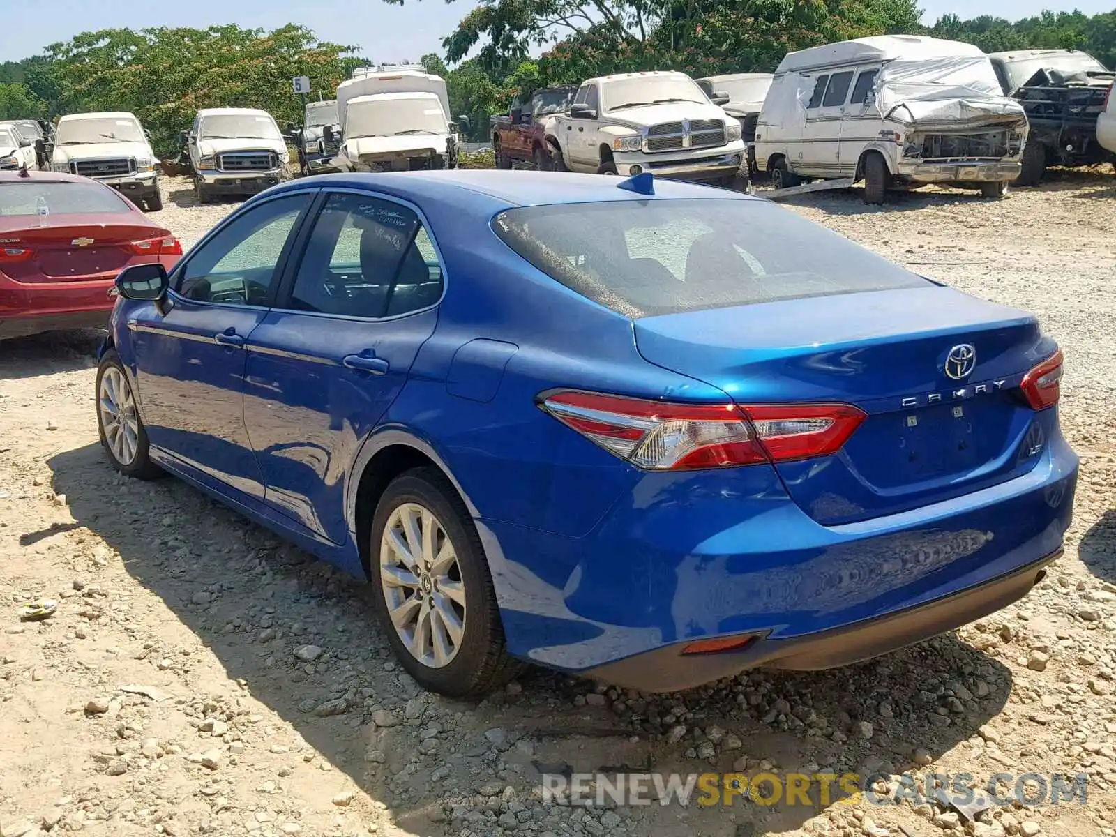 3 Photograph of a damaged car 4T1B11HK2KU195267 TOYOTA CAMRY 2019