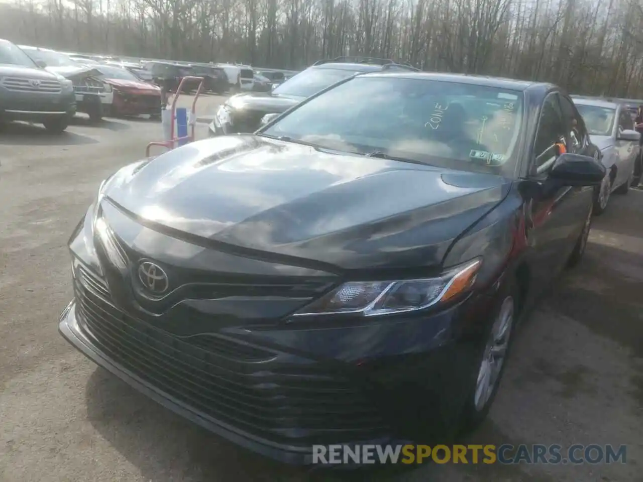 2 Photograph of a damaged car 4T1B11HK2KU196919 TOYOTA CAMRY 2019