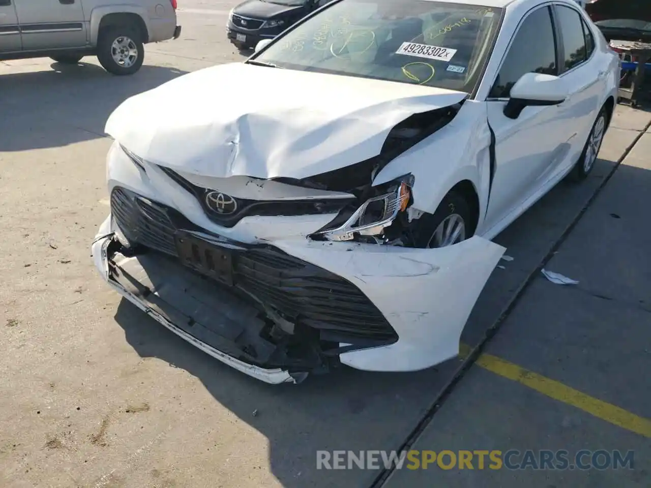 9 Photograph of a damaged car 4T1B11HK2KU200418 TOYOTA CAMRY 2019