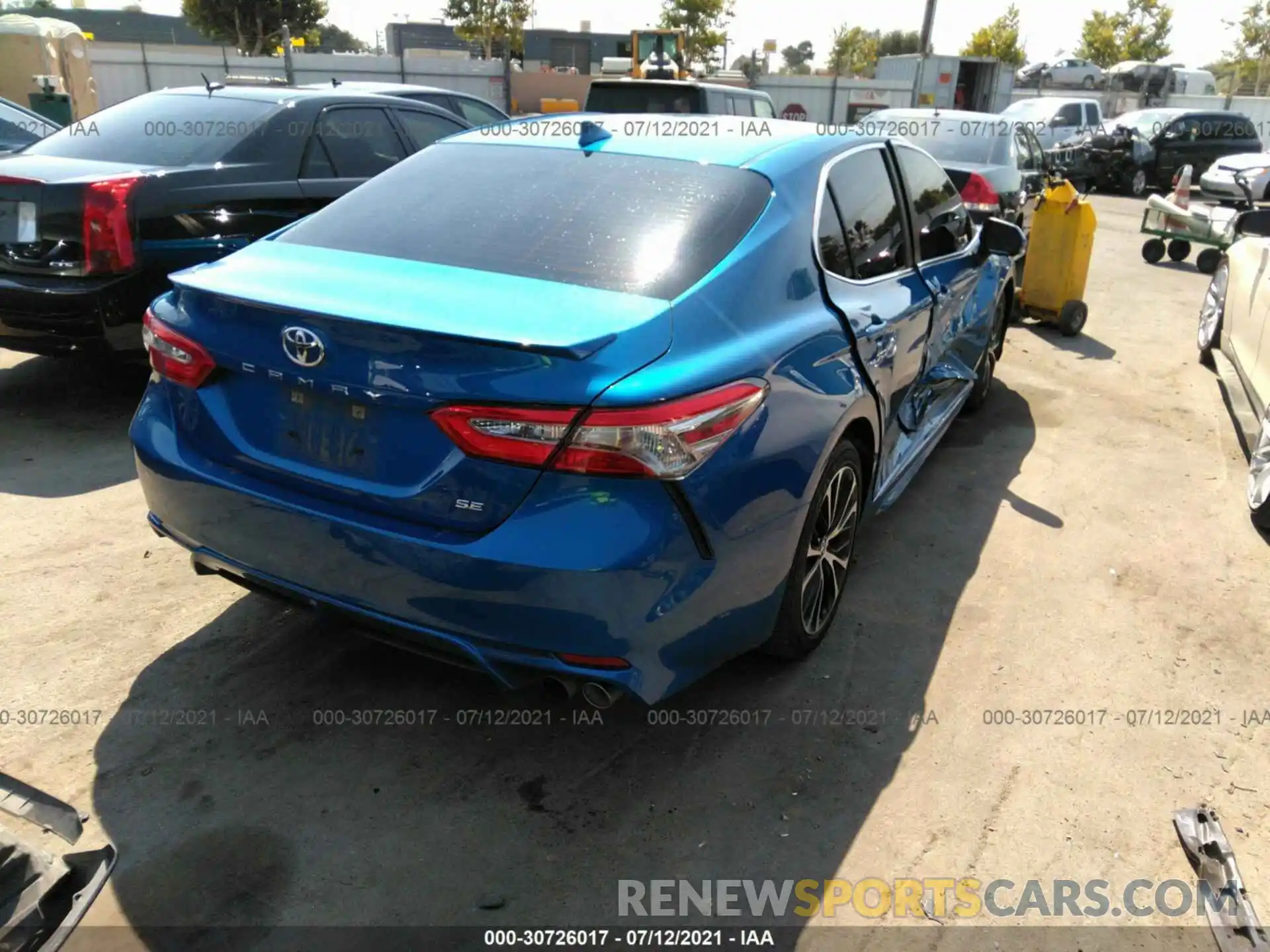 4 Photograph of a damaged car 4T1B11HK2KU203741 TOYOTA CAMRY 2019