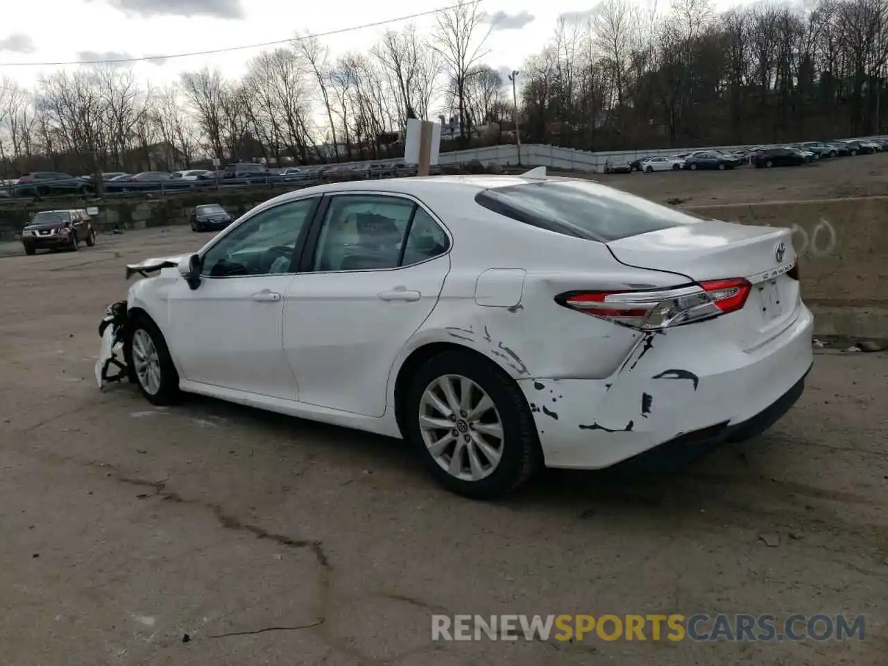 2 Photograph of a damaged car 4T1B11HK2KU204453 TOYOTA CAMRY 2019