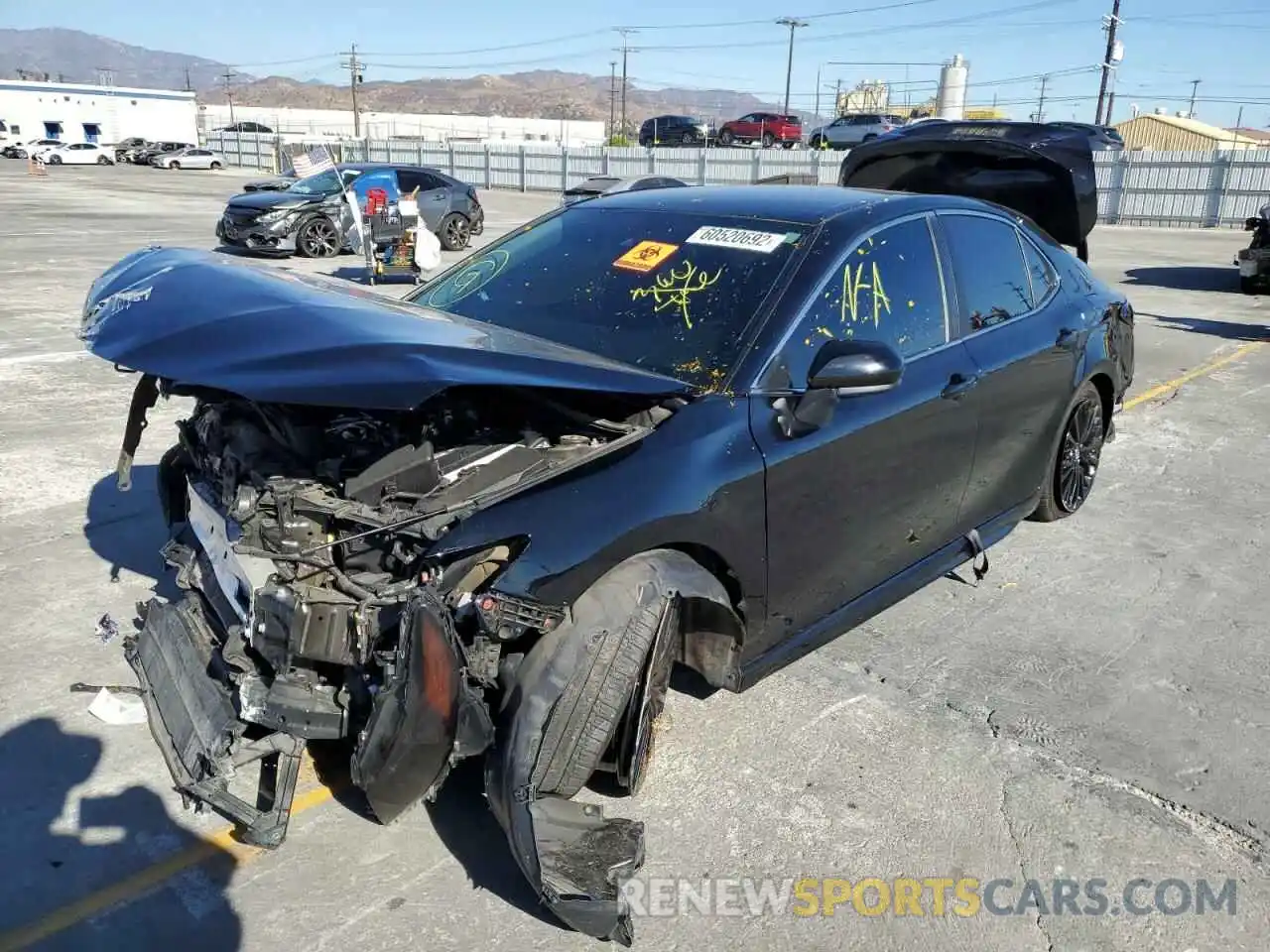 2 Photograph of a damaged car 4T1B11HK2KU204484 TOYOTA CAMRY 2019