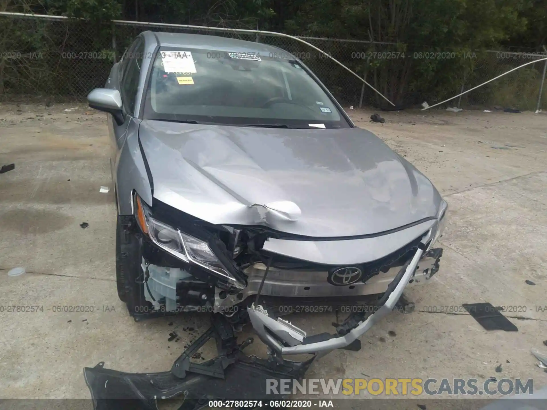 6 Photograph of a damaged car 4T1B11HK2KU206011 TOYOTA CAMRY 2019