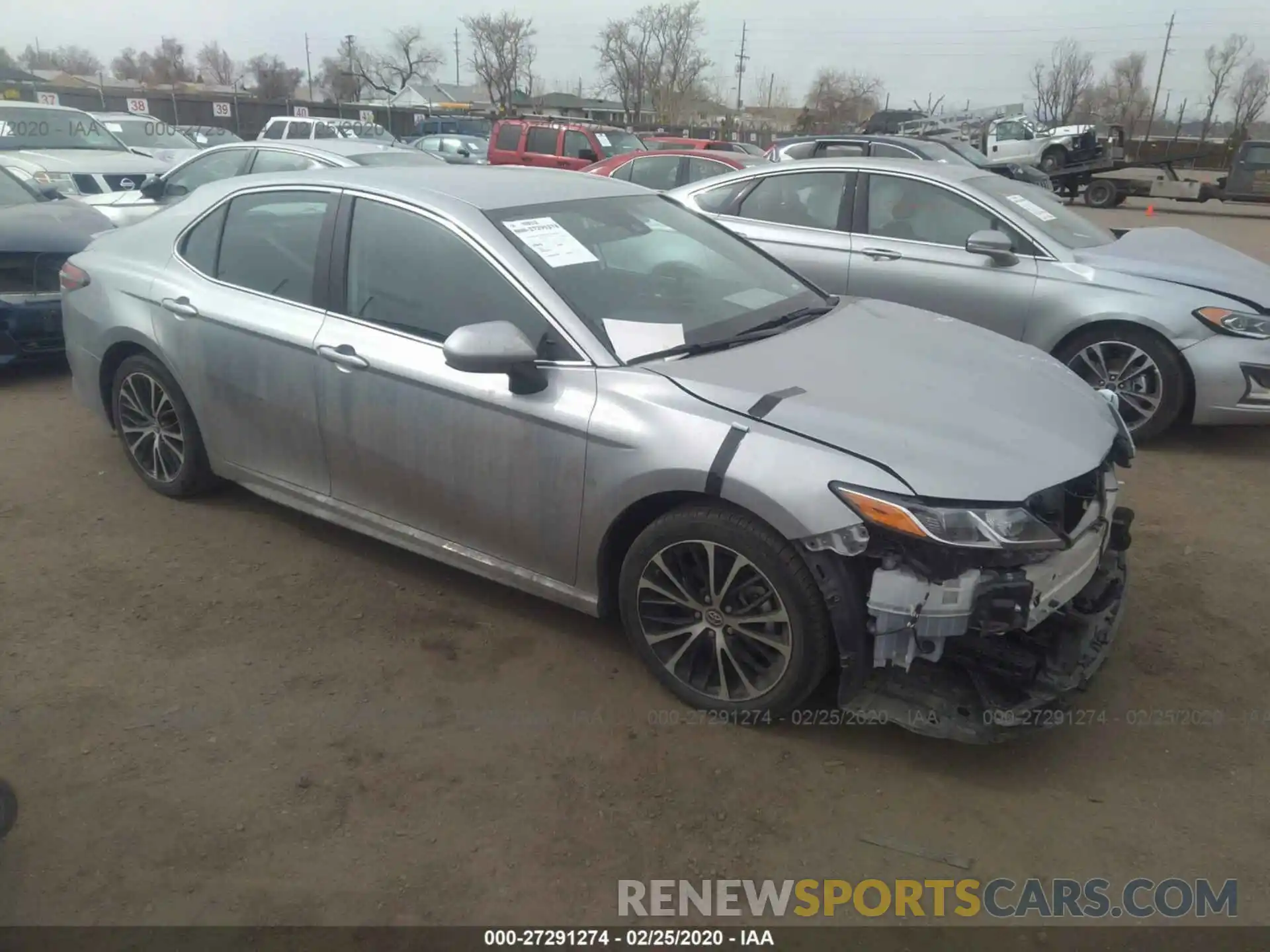 1 Photograph of a damaged car 4T1B11HK2KU206042 TOYOTA CAMRY 2019