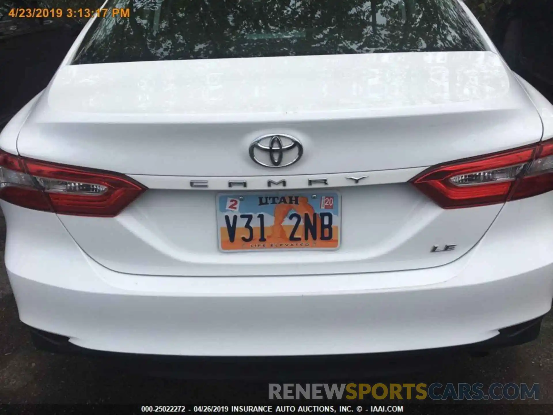 14 Photograph of a damaged car 4T1B11HK2KU206137 TOYOTA CAMRY 2019