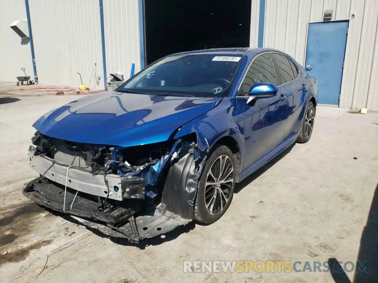 2 Photograph of a damaged car 4T1B11HK2KU213721 TOYOTA CAMRY 2019