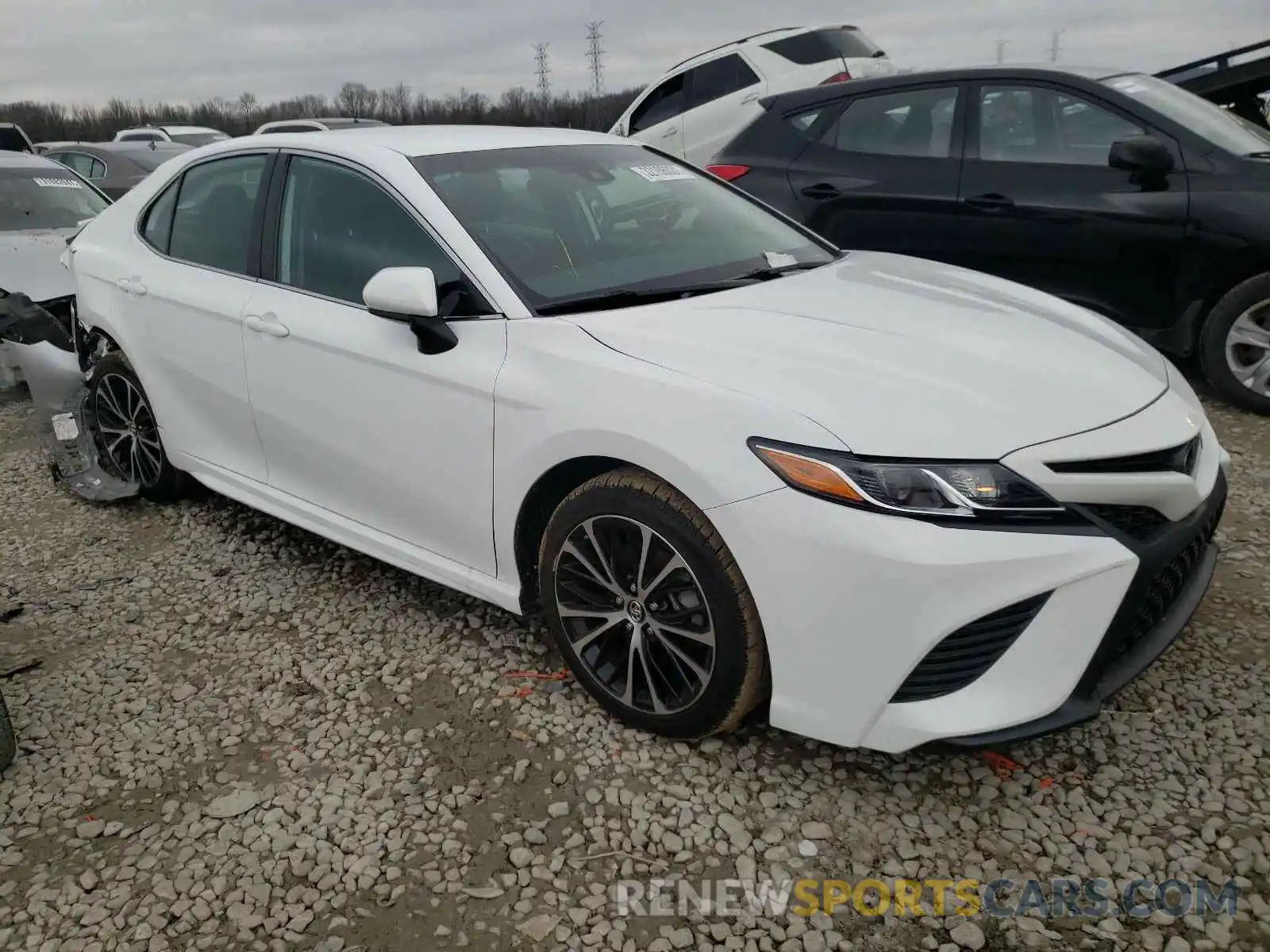 1 Photograph of a damaged car 4T1B11HK2KU215601 TOYOTA CAMRY 2019